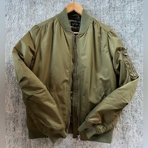 TopShop Green Bomber Jacket